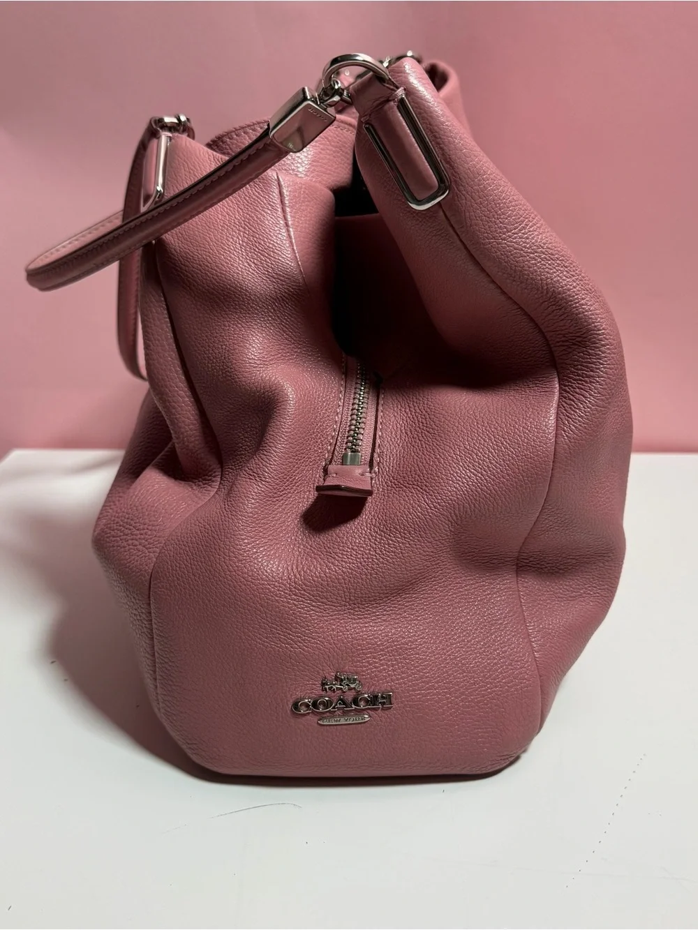 Pink mauve Coach madison phoebe shoulder bag